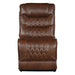 Putnam Armless Chair in Brown 9405BR-AC - LasVegasFurnitureOnline.com