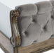 Rachelle Queen Sleigh Bed in Weathered Pecan 1693-1 - LasVegasFurnitureOnline.com