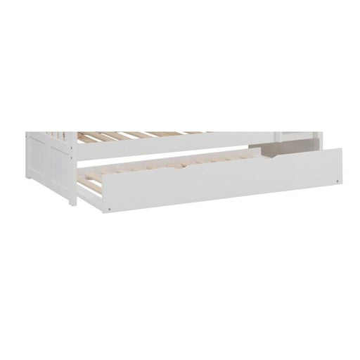 Galen Twin Trundle in White B2053W-R - LasVegasFurnitureOnline.com