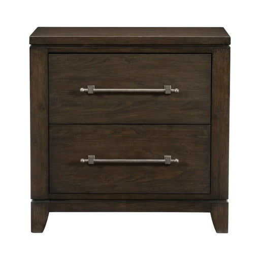 Griggs Nightstand in Dark Brown 1669-4 - LasVegasFurnitureOnline.com