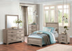 Lonan Twin Panel Bed in Natural 1955T-1 - LasVegasFurnitureOnline.com