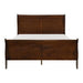 Mayville Queen Sleigh Bed in Brown Cherry 2147-1 - LasVegasFurnitureOnline.com