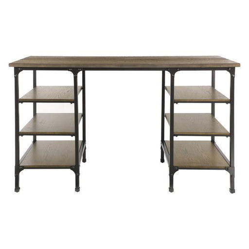 Millwood Counter Height Writing Desk in Pine 5099-22 - LasVegasFurnitureOnline.com