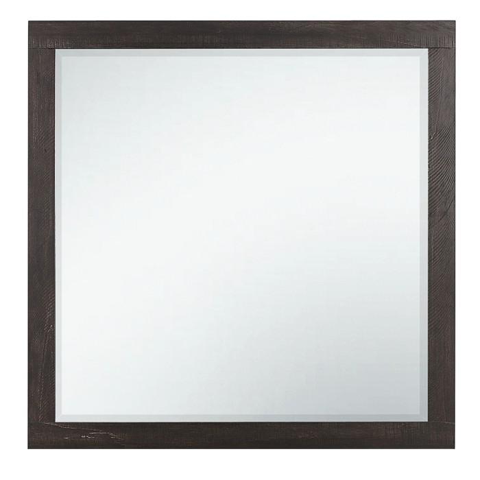 Miter Mirror in Rustin Mahogany & Dark Ebony 1762-6 - LasVegasFurnitureOnline.com