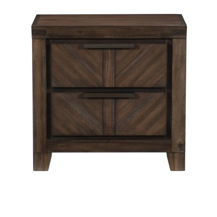 Parnell Nightstand in Rustic Cherry 1648-4 - LasVegasFurnitureOnline.com