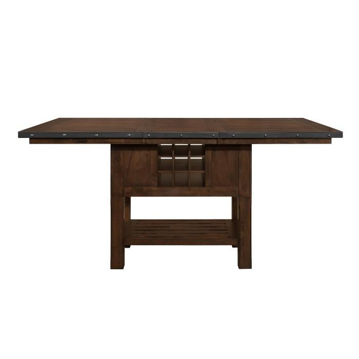 Schleiger Counter Height Dining Table in Dark Brown 5400-36XL - LasVegasFurnitureOnline.com