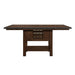 Schleiger Counter Height Dining Table in Dark Brown 5400-36XL - LasVegasFurnitureOnline.com