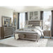Tamsin Queen Upholstered Storage Bed in Silver Grey Metallic 1616-1 - LasVegasFurnitureOnline.com
