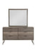 Urbanite Mirror in Tri-tone Gray 1604-6 - LasVegasFurnitureOnline.com