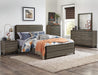 Vestavia Queen Panel Bed in Gray 1936-1 - LasVegasFurnitureOnline.com