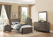 Vestavia Twin Bed in Gray 1936T-1 - LasVegasFurnitureOnline.com
