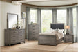 Woodrow Twin Panel Bed in Gray 2042T-1 - LasVegasFurnitureOnline.com