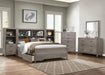 Woodrow Twin Platform Bed in Gray 2042NBT-1 - LasVegasFurnitureOnline.com