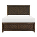 Parnell Queen Panel Bed in Rustic Cherry 1648-1 - LasVegasFurnitureOnline.com