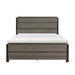 Vestavia Queen Panel Bed in Gray 1936-1 - LasVegasFurnitureOnline.com