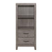 Woodrow Queen Platform Bed in Gray 2042NB-1 - LasVegasFurnitureOnline.com