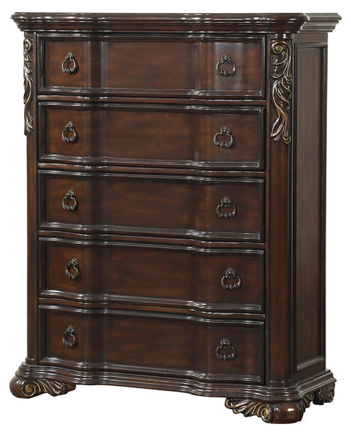 Royal Highlands 5 Drawer Chest in Rich Cherry 1603-9 - LasVegasFurnitureOnline.com