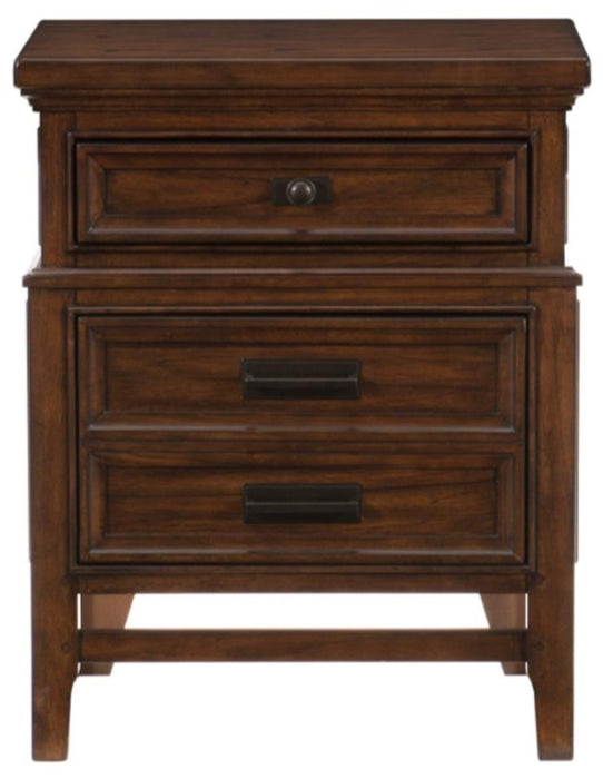 Frazier Nightstand in Dark Cherry 1649-4