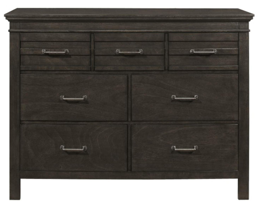 Blaire Farm Dresser in Saddle Brown Wood 1675-5
