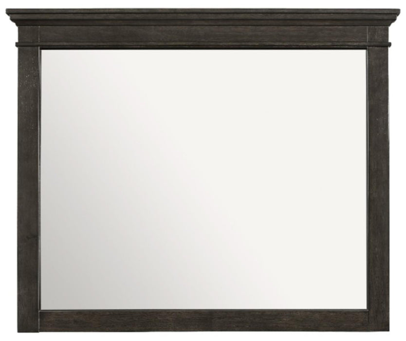 Blaire Farm Mirror in Saddle Brown Wood 1675-6