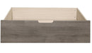 Woodrow Queen Toy Box (1 Set) in Gray 2042NB-QT - LasVegasFurnitureOnline.com