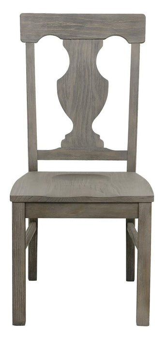 Toulon Side Chair in Dark Pewter (Set of 2)