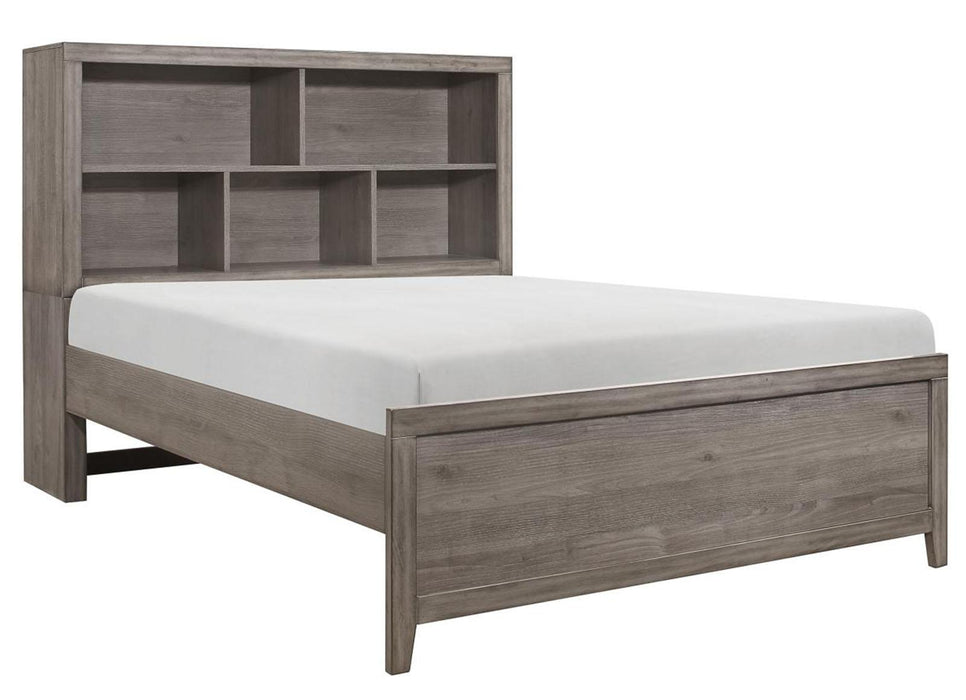Woodrow Twin Platform Bed in Gray 2042NBT-1* - LasVegasFurnitureOnline.com