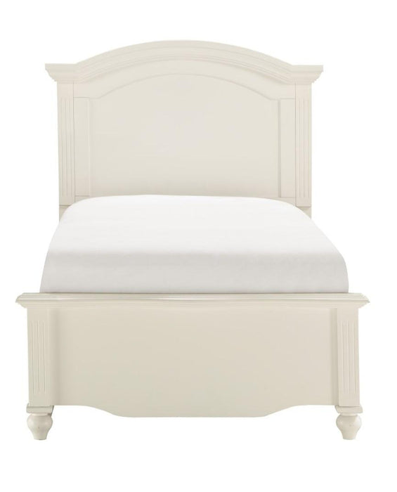 Meghan Full Panel Bed in White 2058WHF-1*