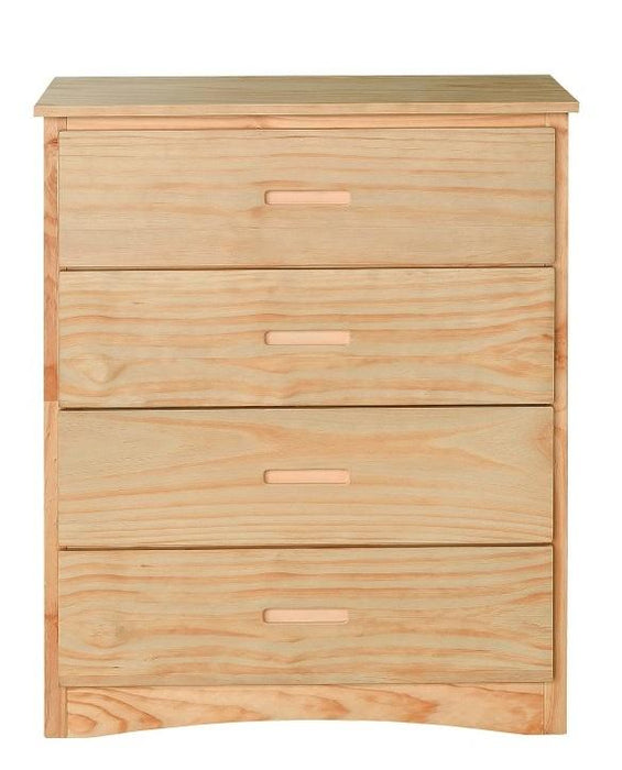 Bartly 4 Drawer Chest in Natural B2043-9