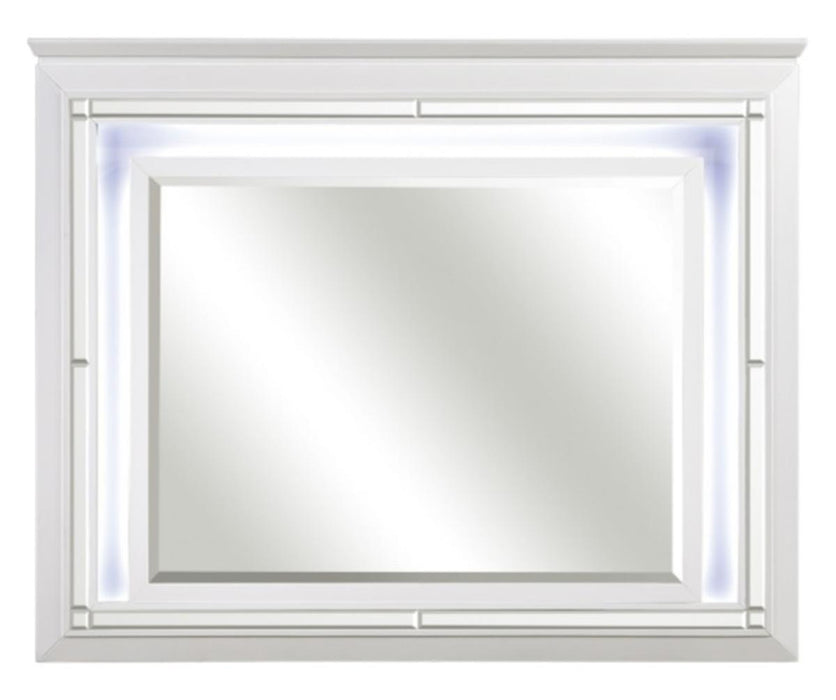 Allura Mirror in White 1916W-6