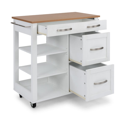 Storage Plus Kitchen Cart by homestyles - LasVegasFurnitureOnline.com