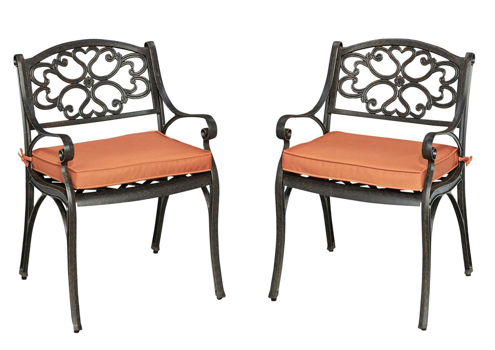Sanibel Outdoor Chair Pair by homestyles - LasVegasFurnitureOnline.com