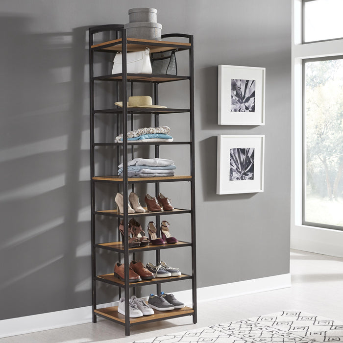 Modern Craftsman Closet Wall Shelf Unit by homestyles