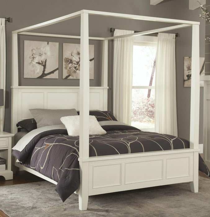 Century Queen Canopy Bed by homestyles - LasVegasFurnitureOnline.com