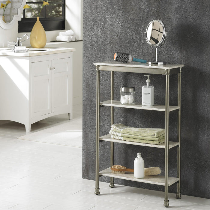 Orleans Four Tier Shelf by homestyles