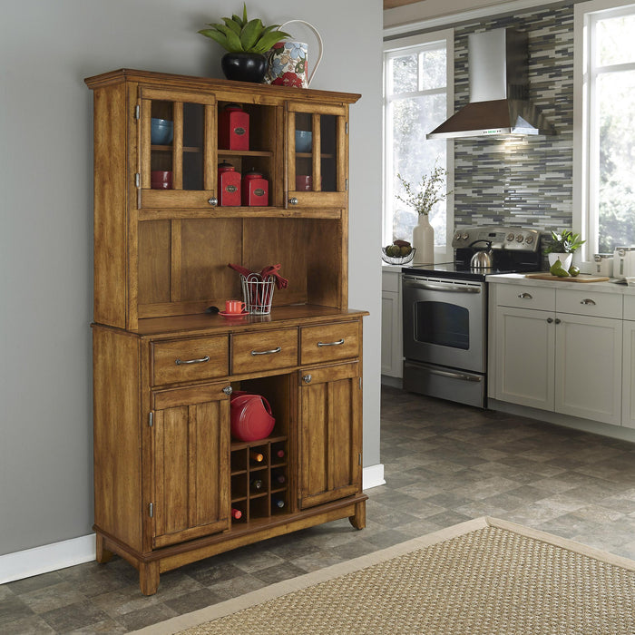 Hampton Buffet with Hutch by homestyles
