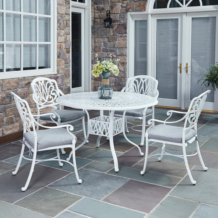 Capri 5 Piece Outdoor Dining Set by homestyles
