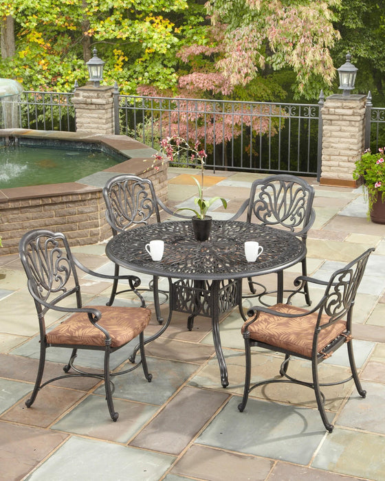 Capri 5 Piece Outdoor Dining Set by homestyles