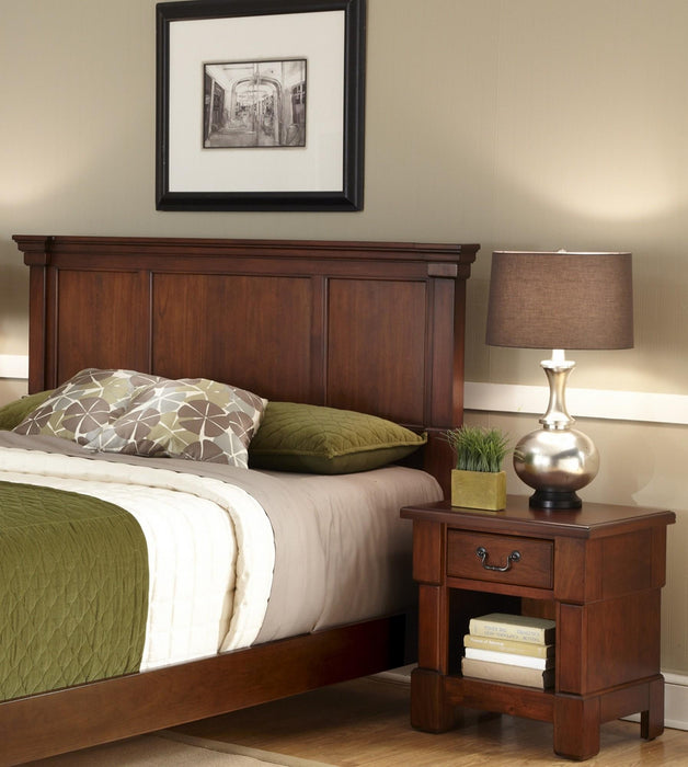 Aspen King Headboard and Nightstand by homestyles