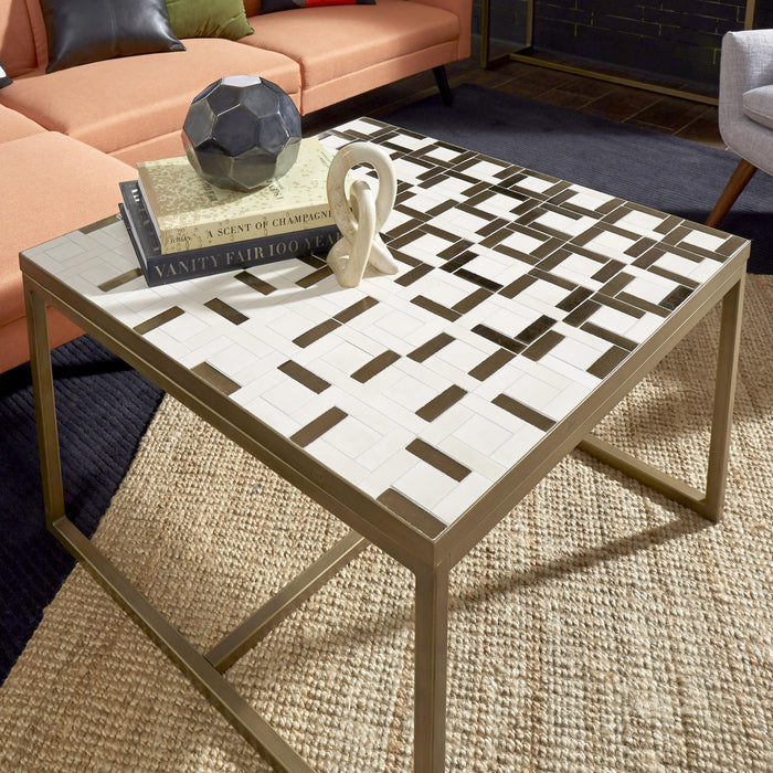Geometric Ii Coffee Table by homestyles - LasVegasFurnitureOnline.com