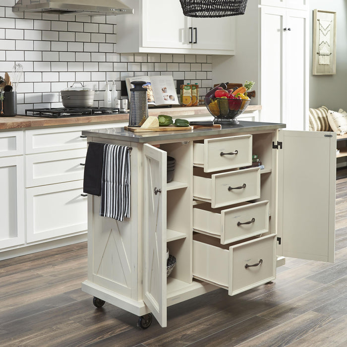 Bay Lodge Kitchen Cart by homestyles - LasVegasFurnitureOnline.com
