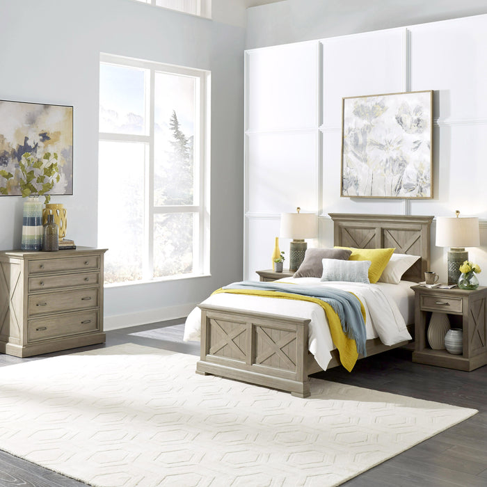 Walker Twin Bed, Nightstand and Chest by homestyles