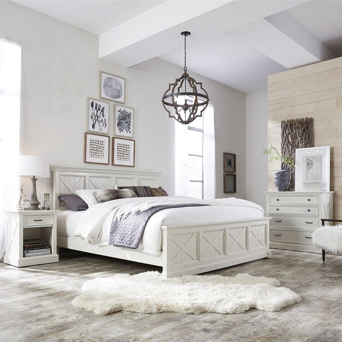 Bay Lodge King Bed, Nightstand and Chest by homestyles