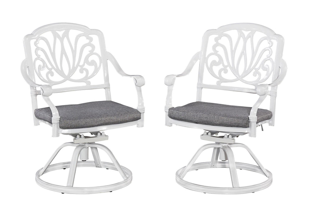 Grenada Outdoor Swivel Rocking Chair By Homestyles At
