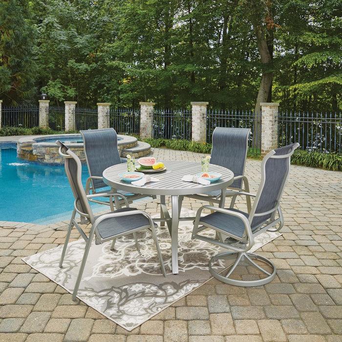 Captiva 5 Piece Outdoor Dining Set by homestyles - LasVegasFurnitureOnline.com