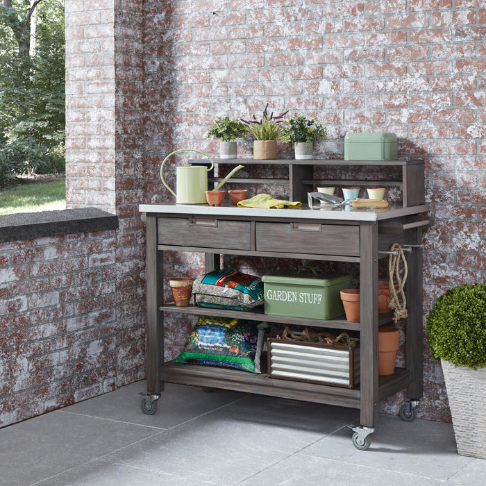 Maho Potting Bench by homestyles - LasVegasFurnitureOnline.com