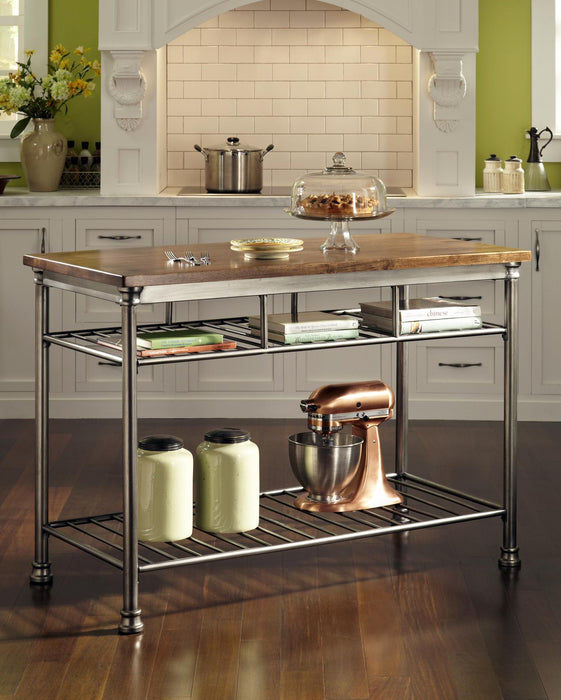 Orleans Kitchen Island by homestyles - LasVegasFurnitureOnline.com