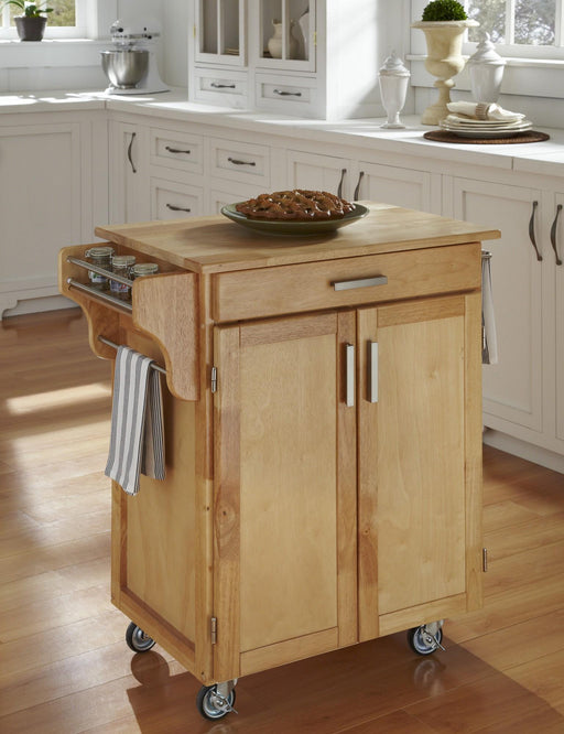 9001-0011 Cuisine Cart Kitchen Cart by homestyles - LasVegasFurnitureOnline.com