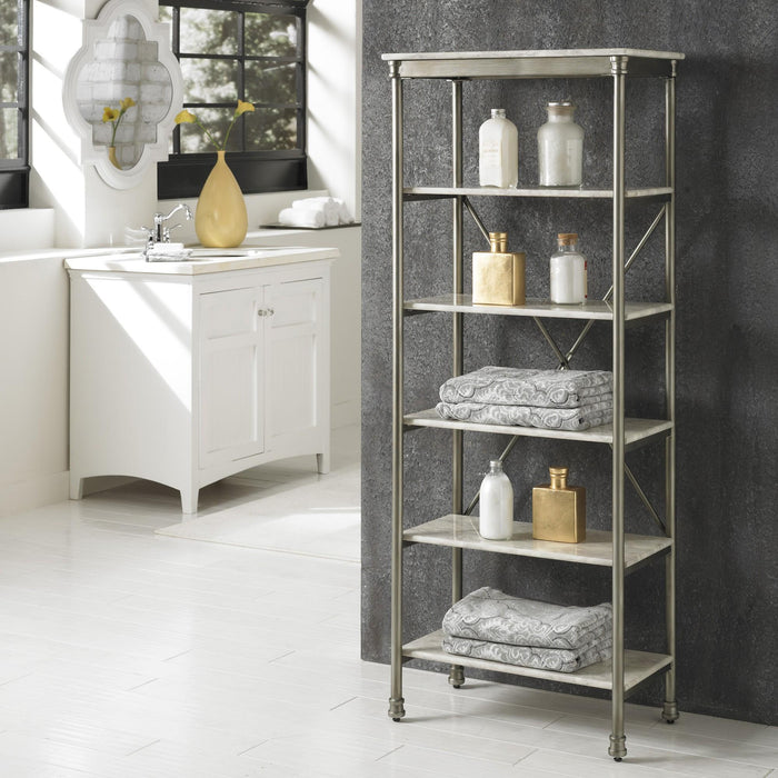 Orleans Six Tier Stainless Steel Shelf by homestyles
