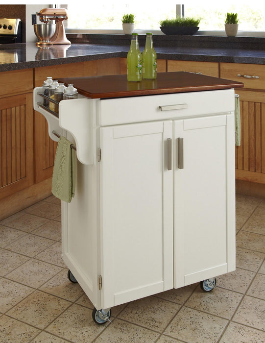 9001-0026G Cuisine Cart Kitchen Cart by homestyles - LasVegasFurnitureOnline.com